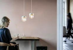 Acorn | Amber brass