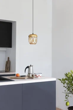 Acorn | Amber brass