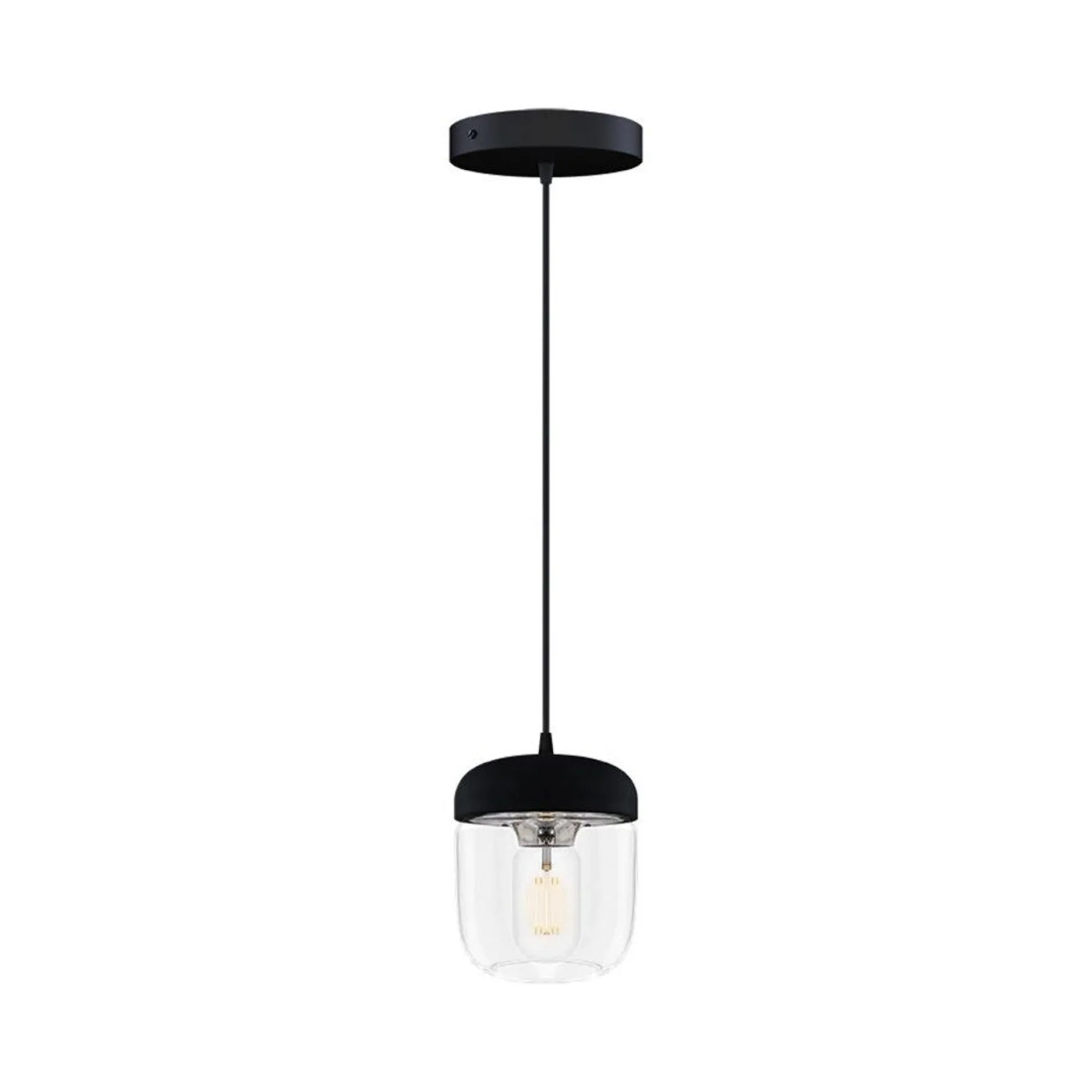 Acorn | white polished steel