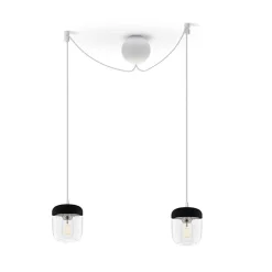 Acorn | white polished steel