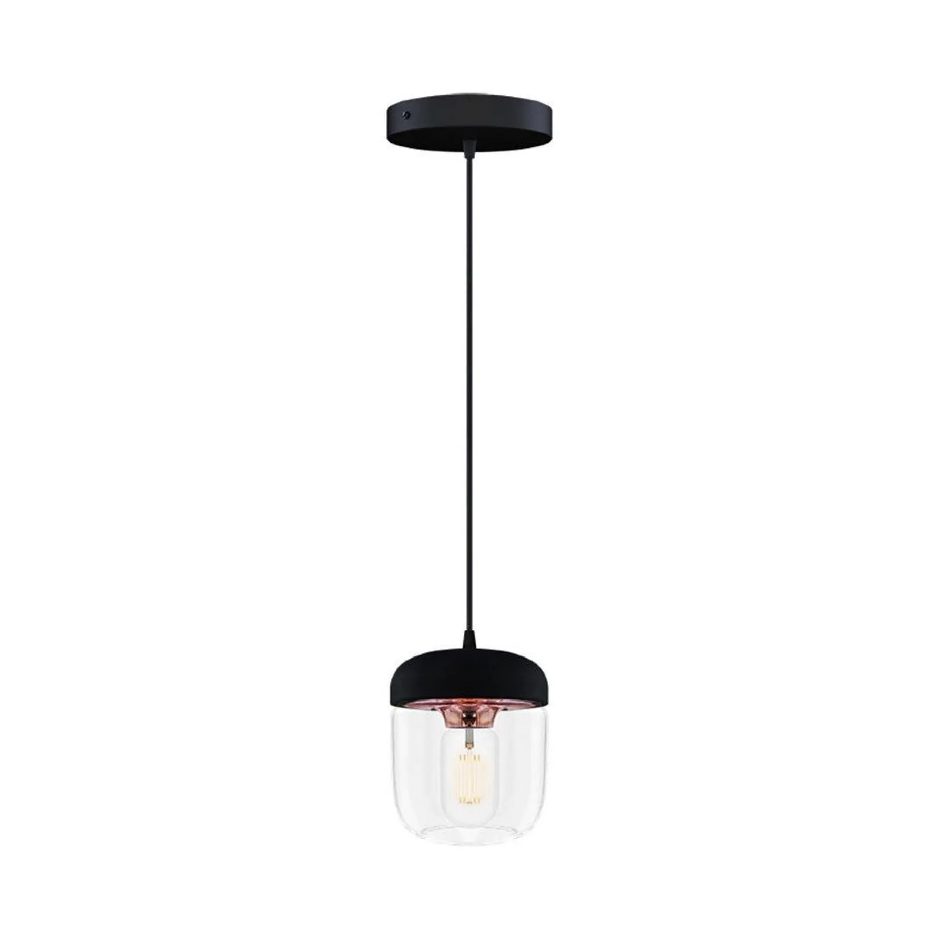 Acorn | white polished steel