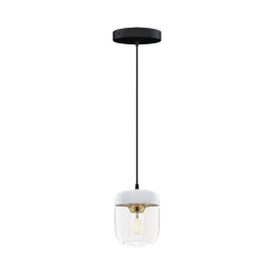 Acorn | white polished steel