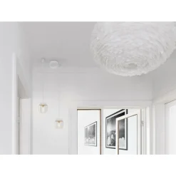 Acorn | white polished steel