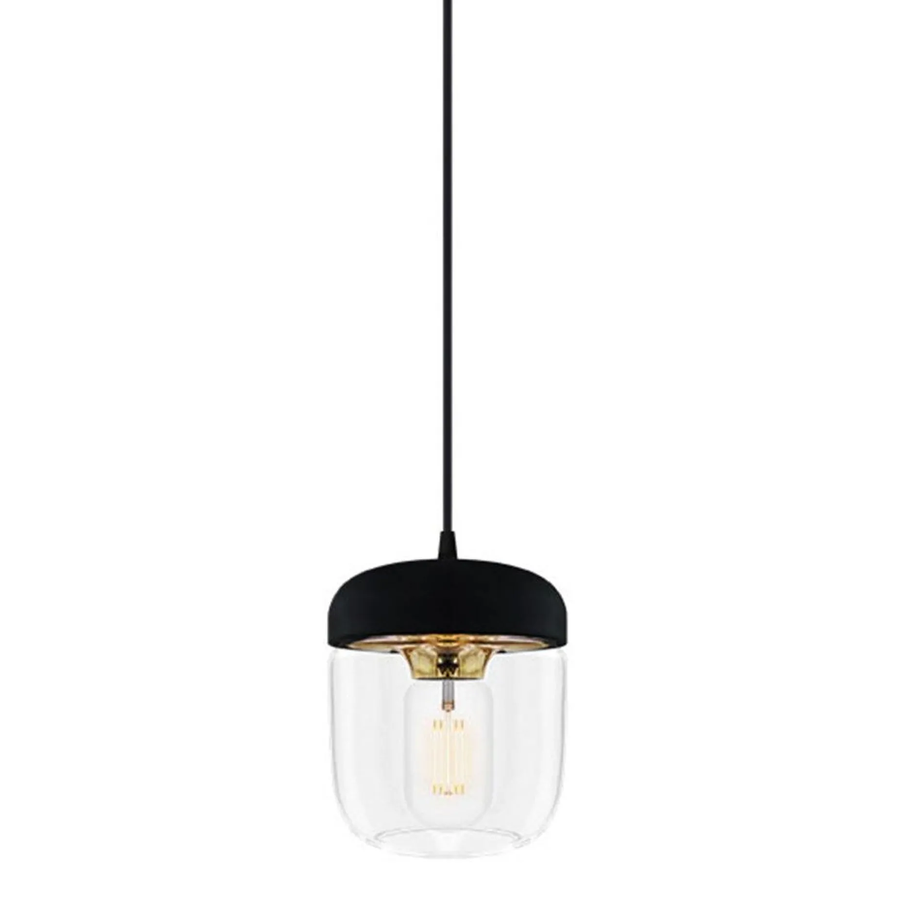 Acorn | white polished steel