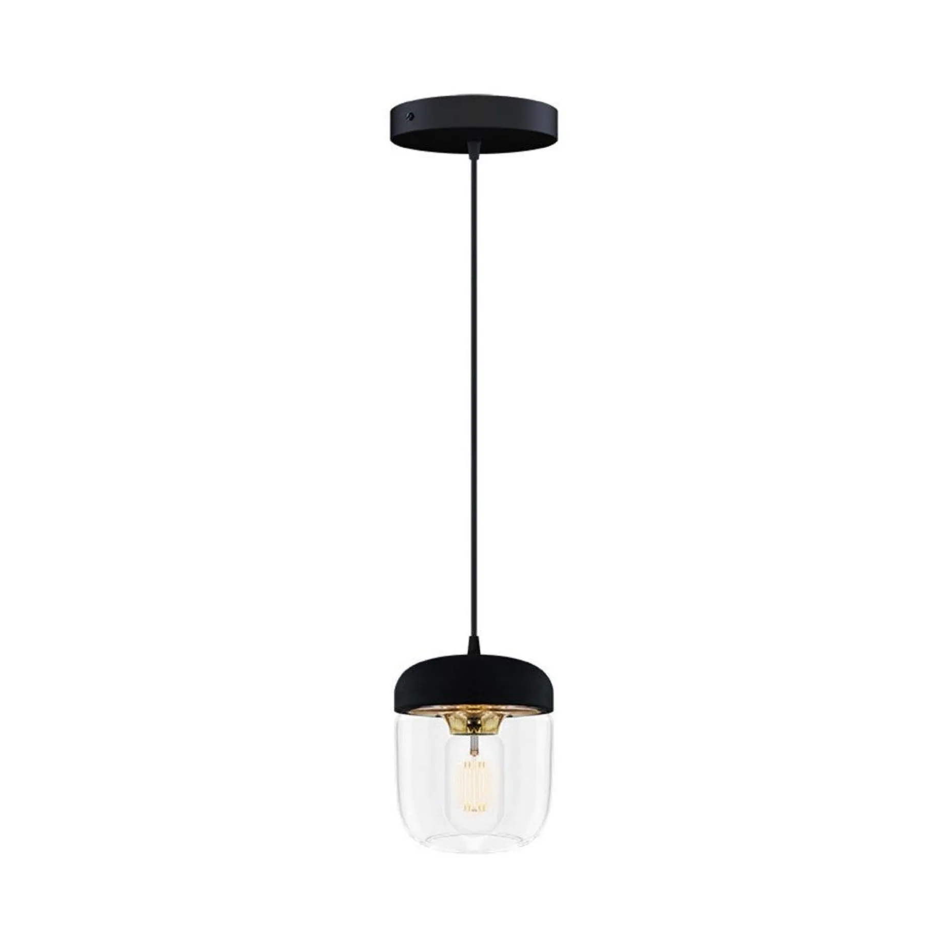 Acorn | white polished steel