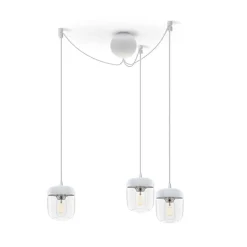 Acorn | white polished steel