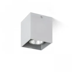 Agate square 8 | white