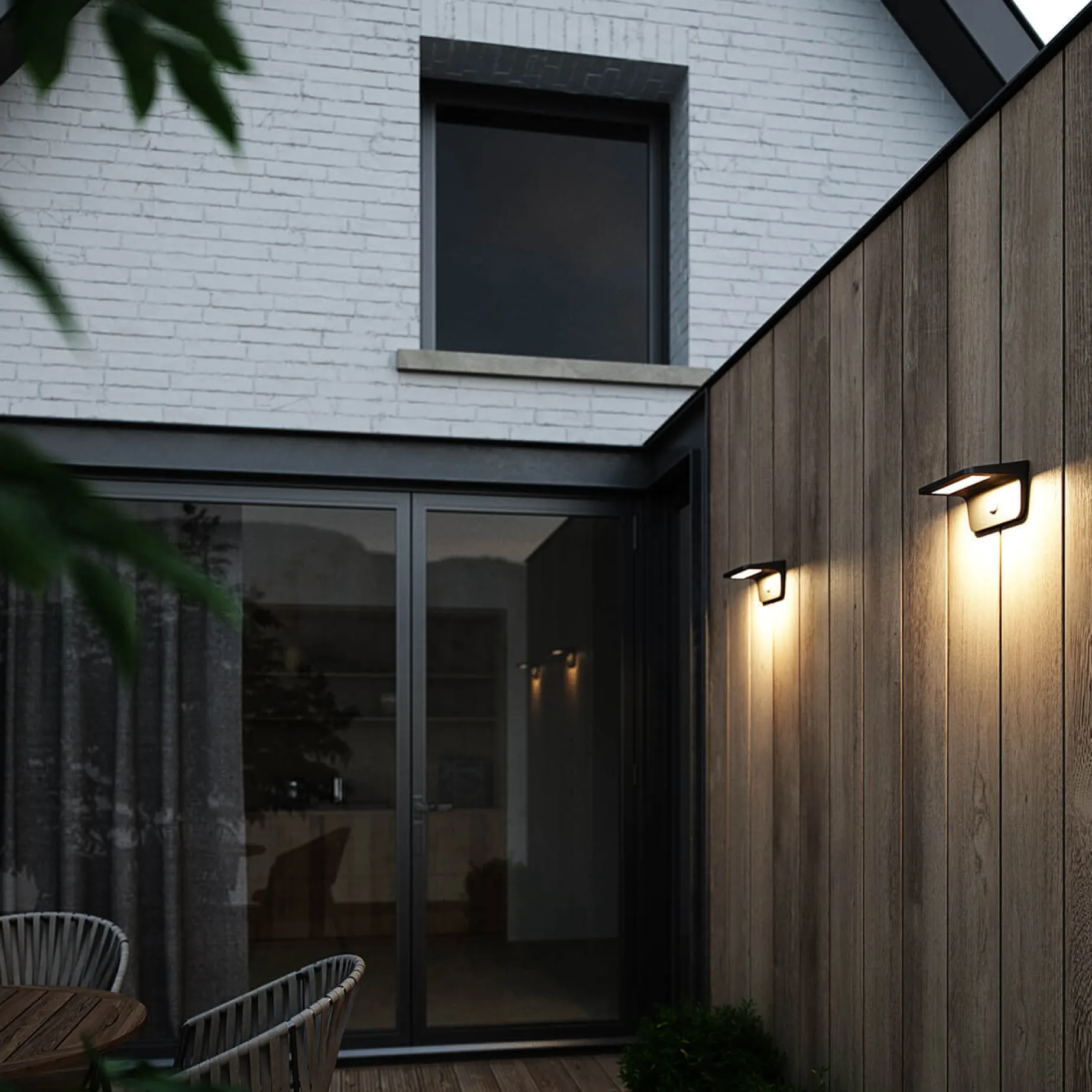 Agena wall solar | black