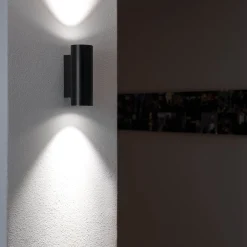 Ago applique wall | grey anodized aluminium