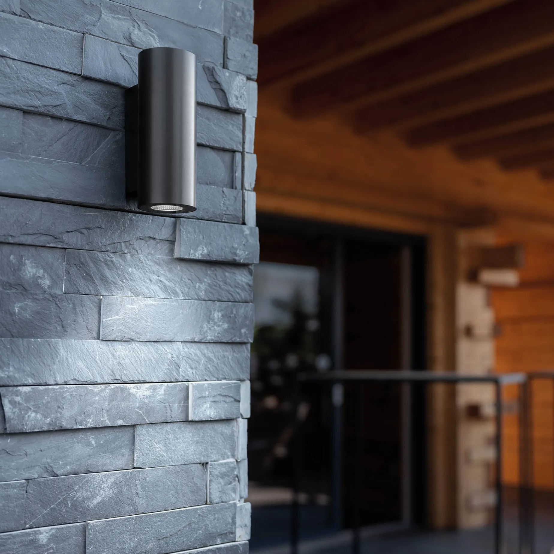 Ago applique wall | grey anodized aluminium