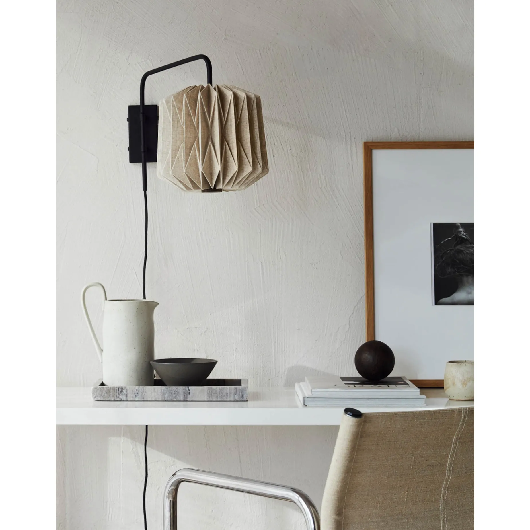 Alba wall | natural linen