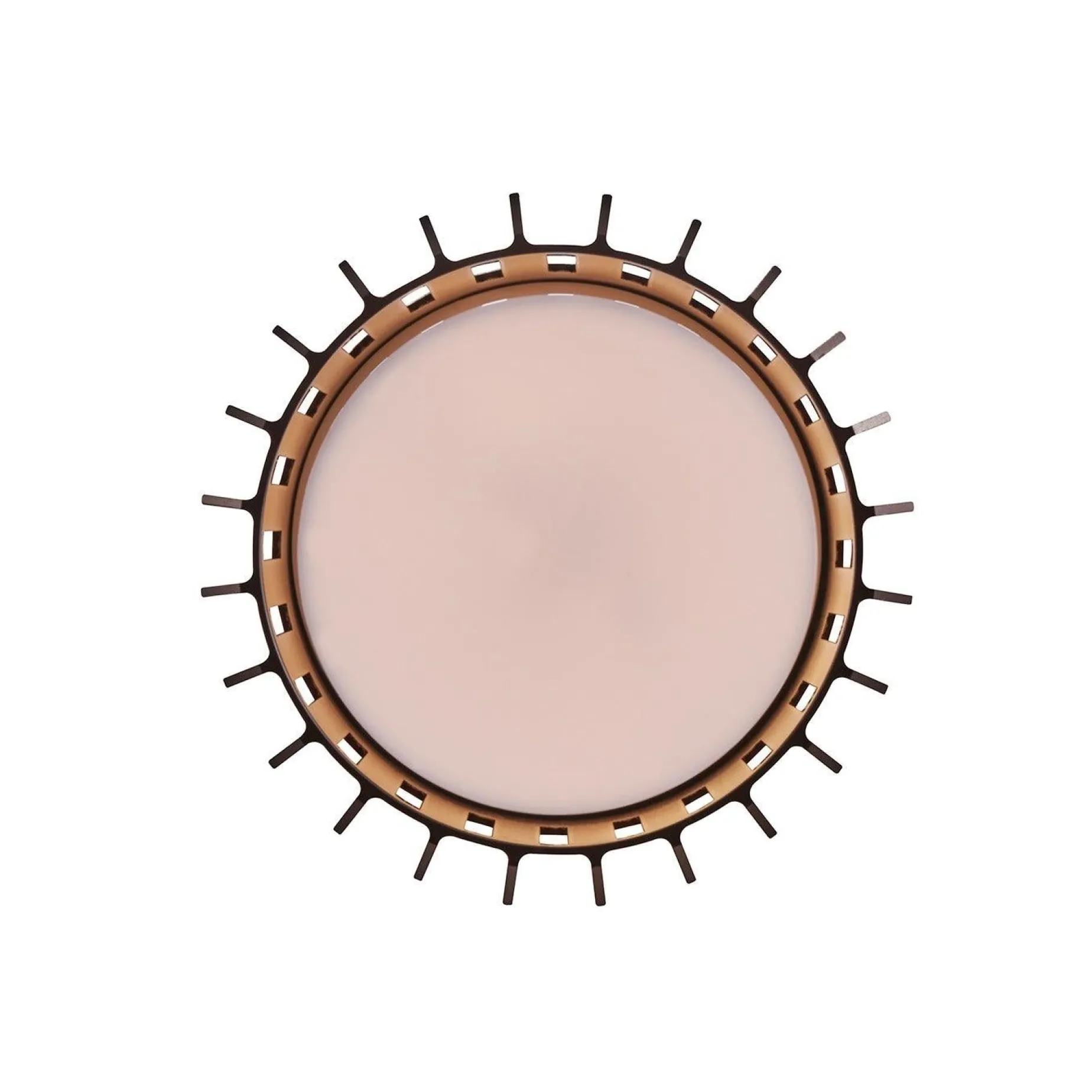 Aludra ceiling | brown metallic