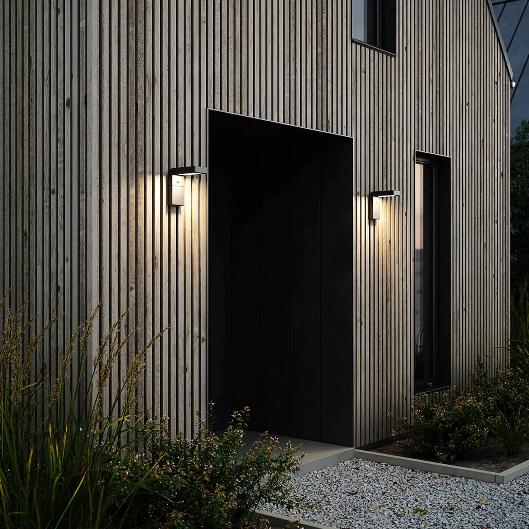 Alya wall solar | black