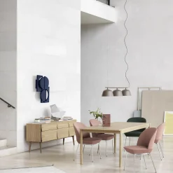 Ambit rail pendant lamp | dusty green