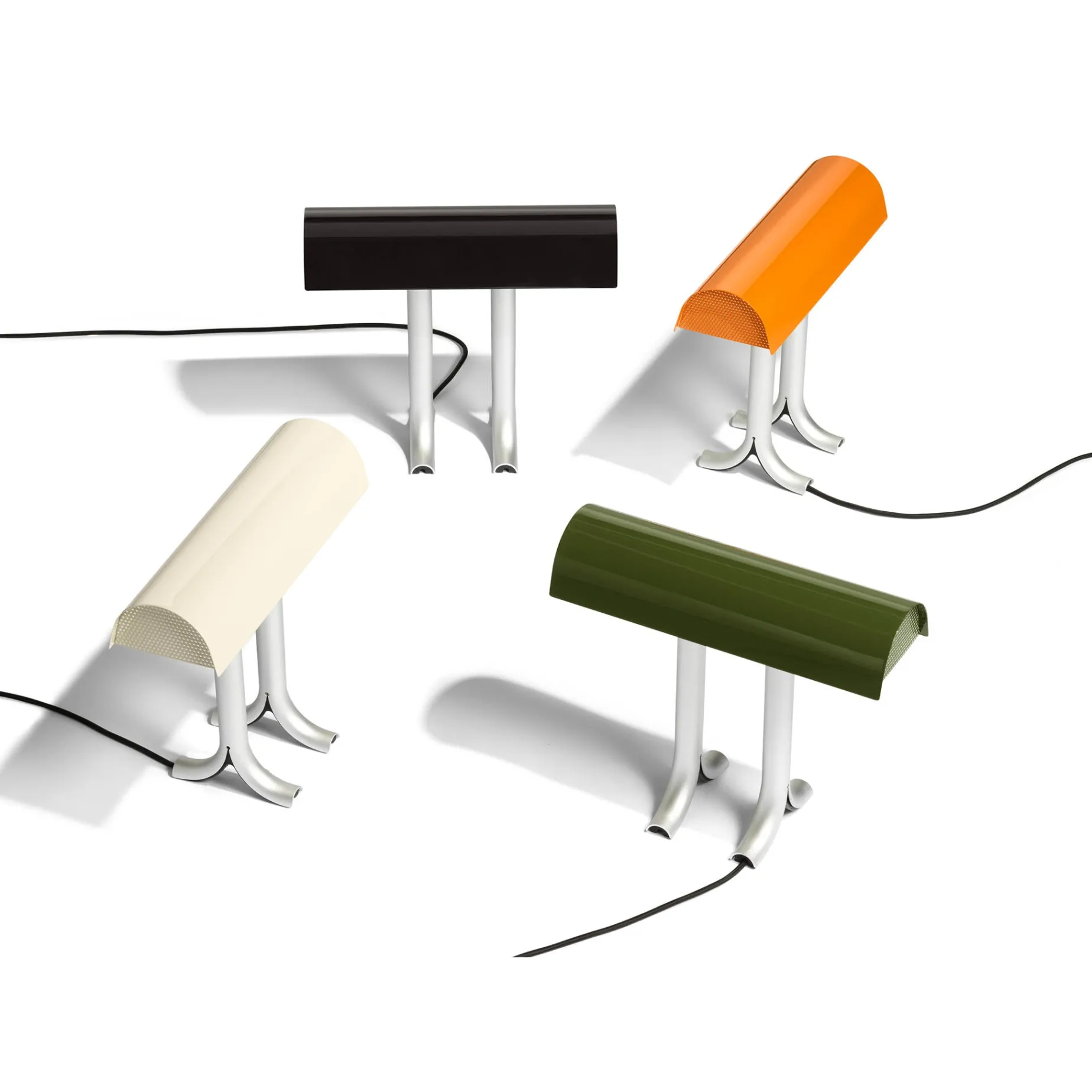 Anagram table lamp | charred orange