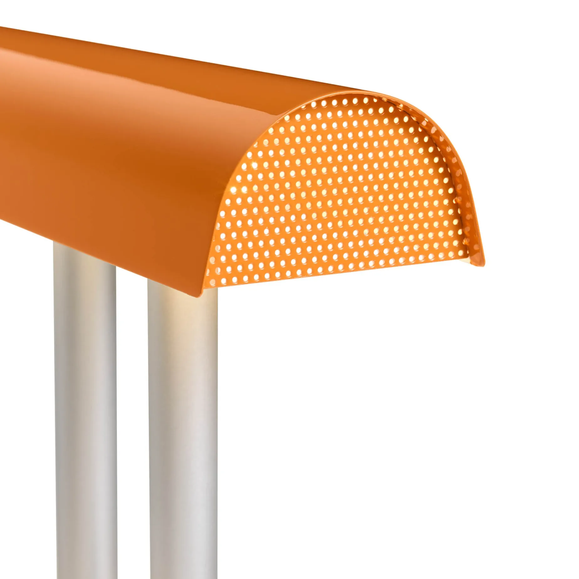 Anagram table lamp | charred orange
