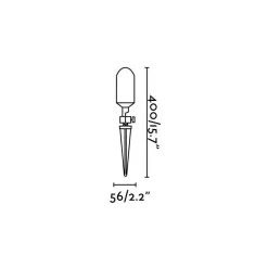 Andy IP65 | satin gold