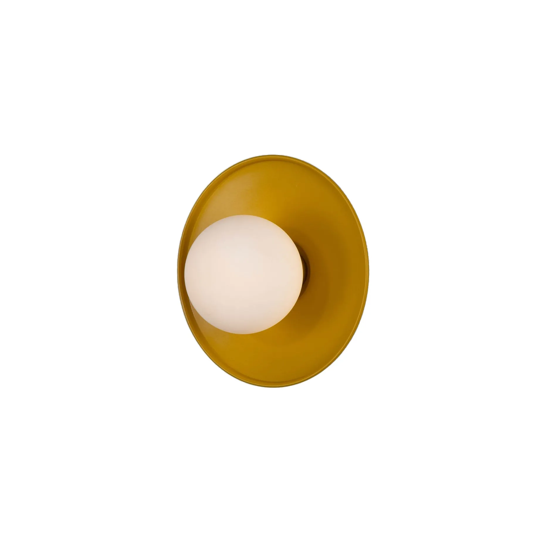 Aosta Brass Disc IP65 | antique brass