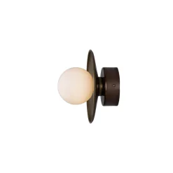 Aosta Brass Disc IP65 | sage green