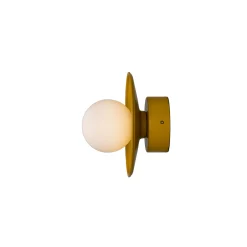 Aosta Brass Disc IP65 | satin brass