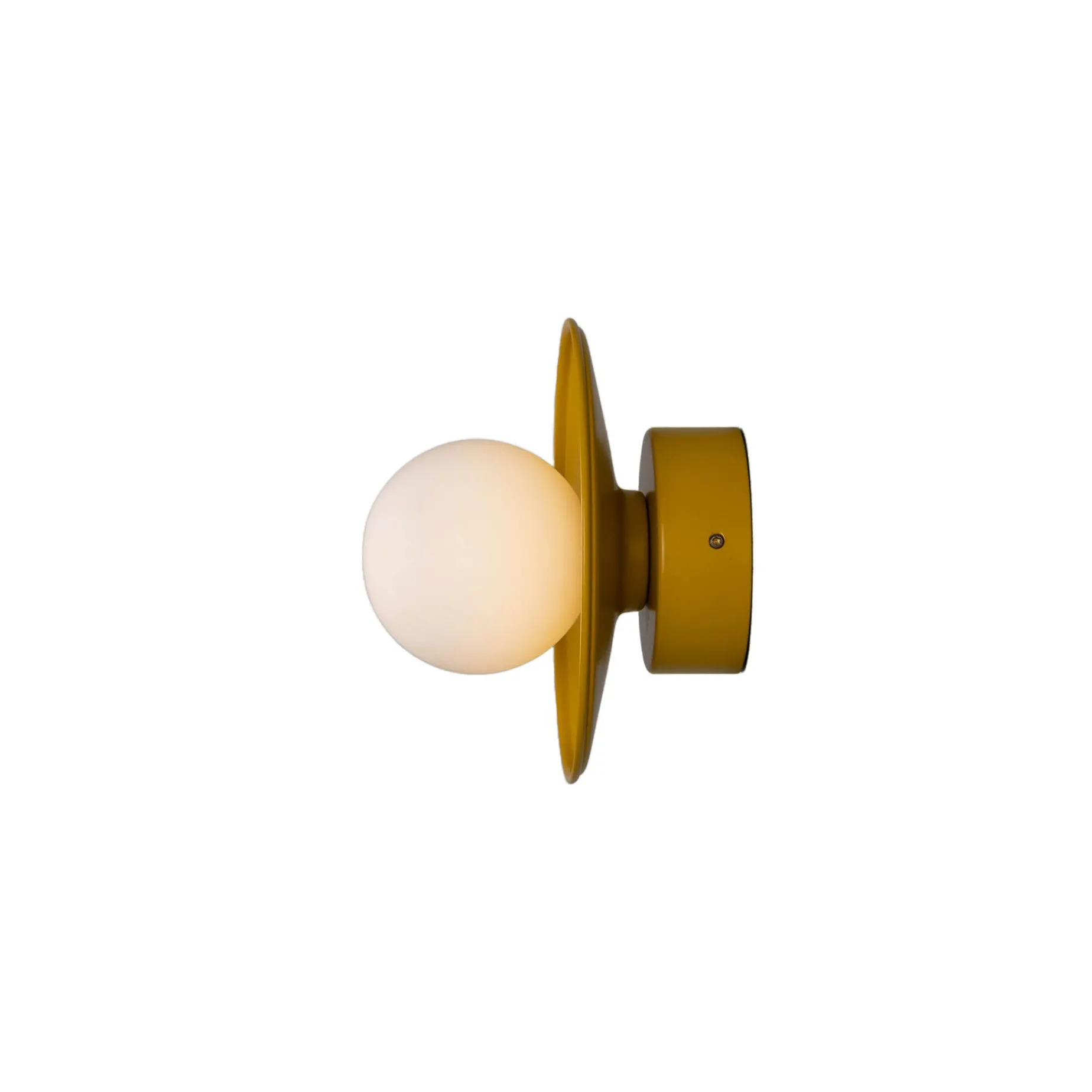 Aosta Brass Disc IP65 | satin brass