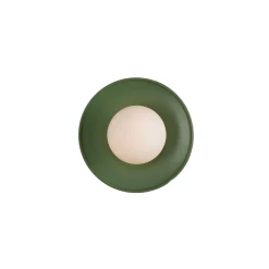 Aosta Brass Disc IP65 | vanilla cream