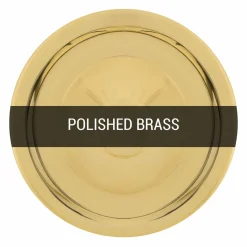 Aosta Brass Disc IP65 | vanilla cream