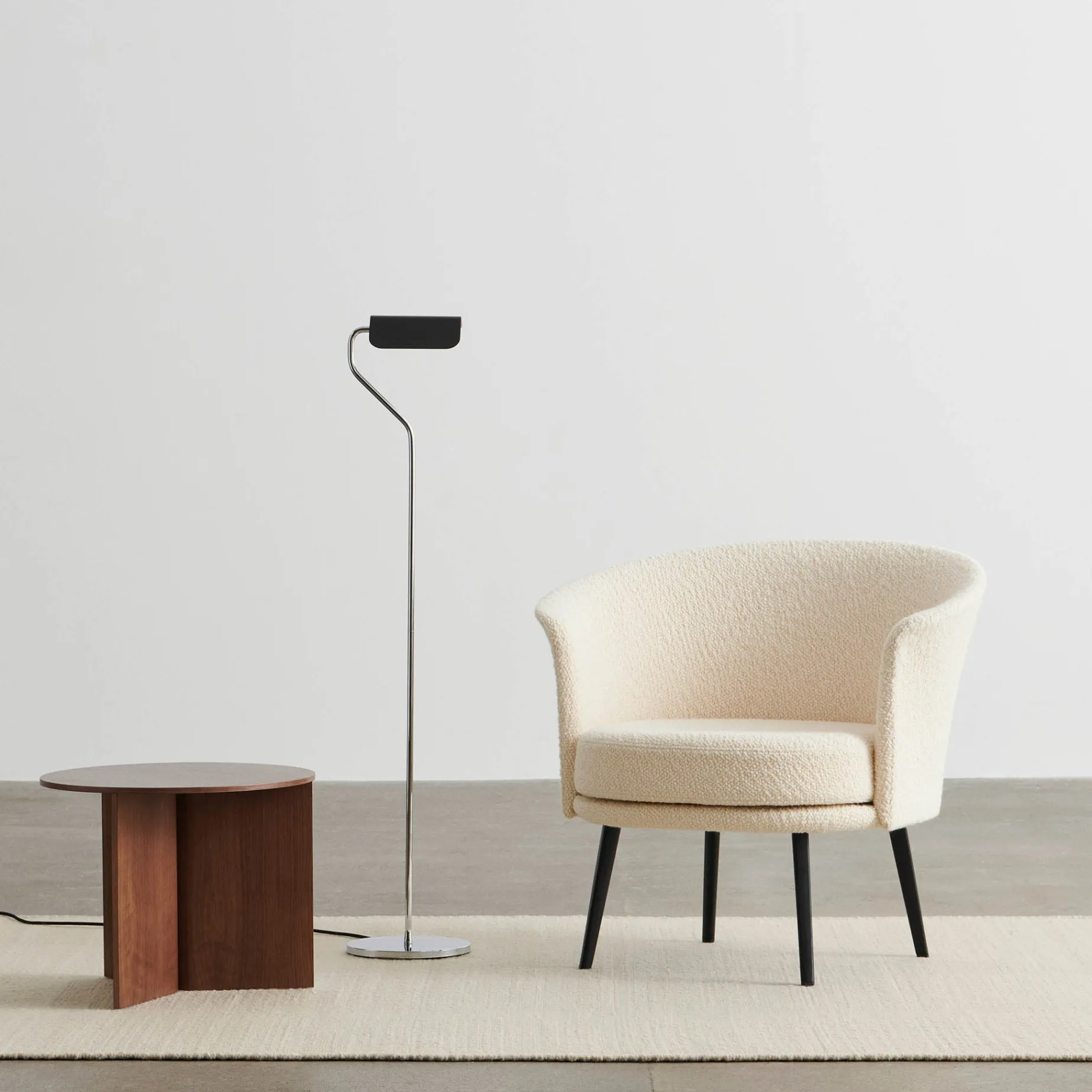 Apex floor lamp | emerald green