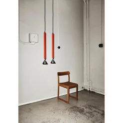 Apollo 59 pendant | red orange