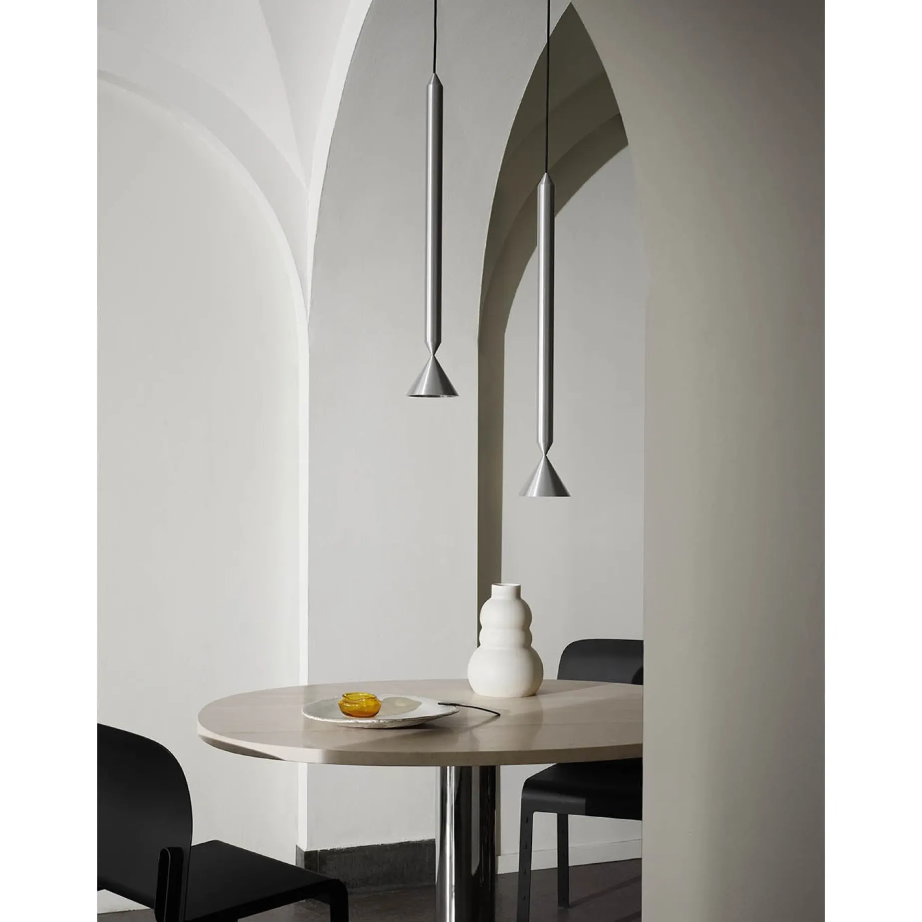 Apollo 59 pendant | turtledove aluminium