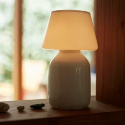 Apollo portable | white opal glass