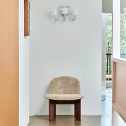 Apollo wall sconce | white opal glass