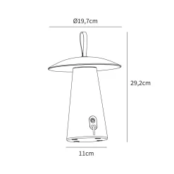 Ara to go portable | white