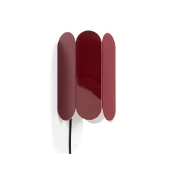 Arcs wall lamp | auburn red