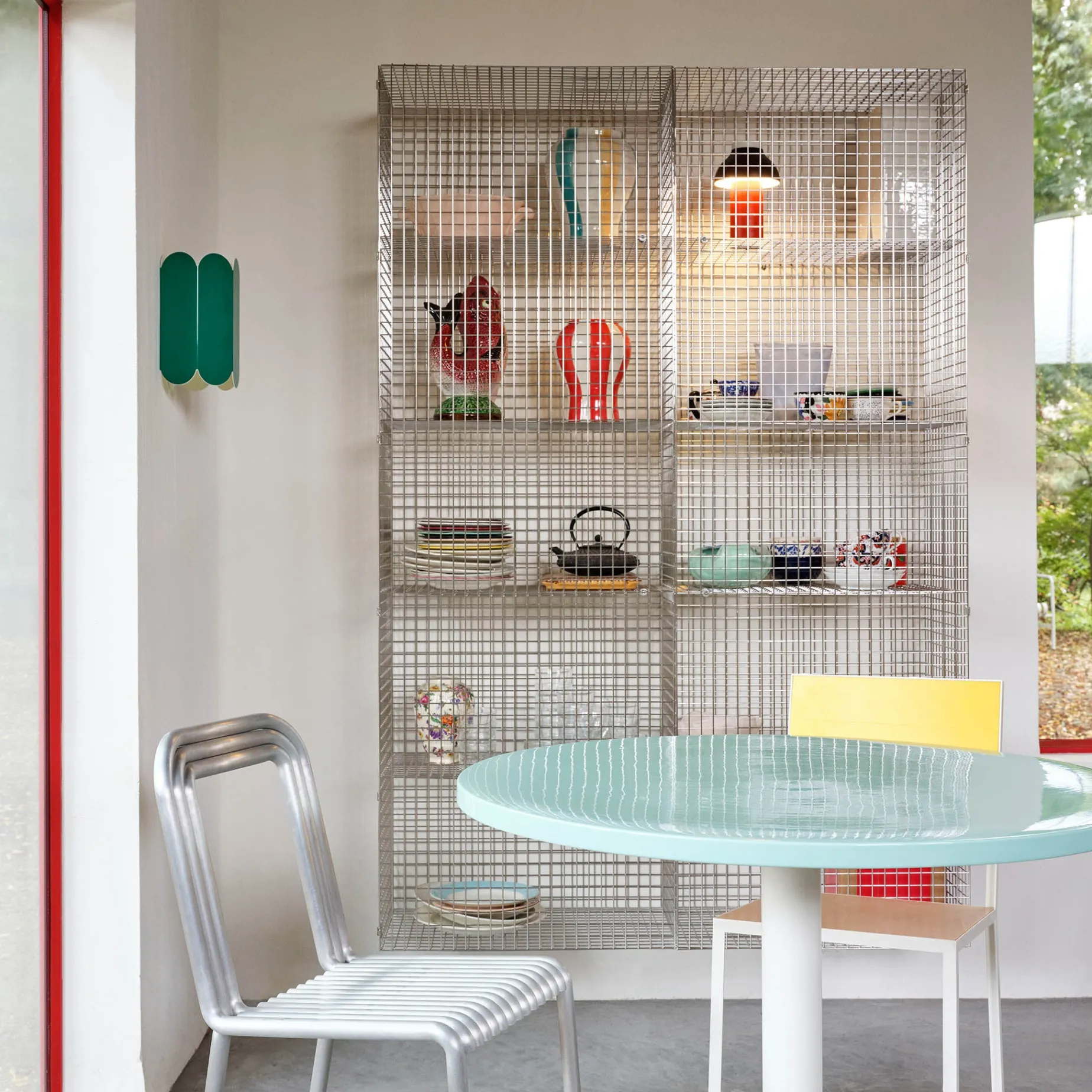 Arcs wall lamp | sea green