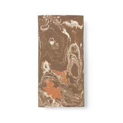 Argilla rectangular wall lamp | marble white