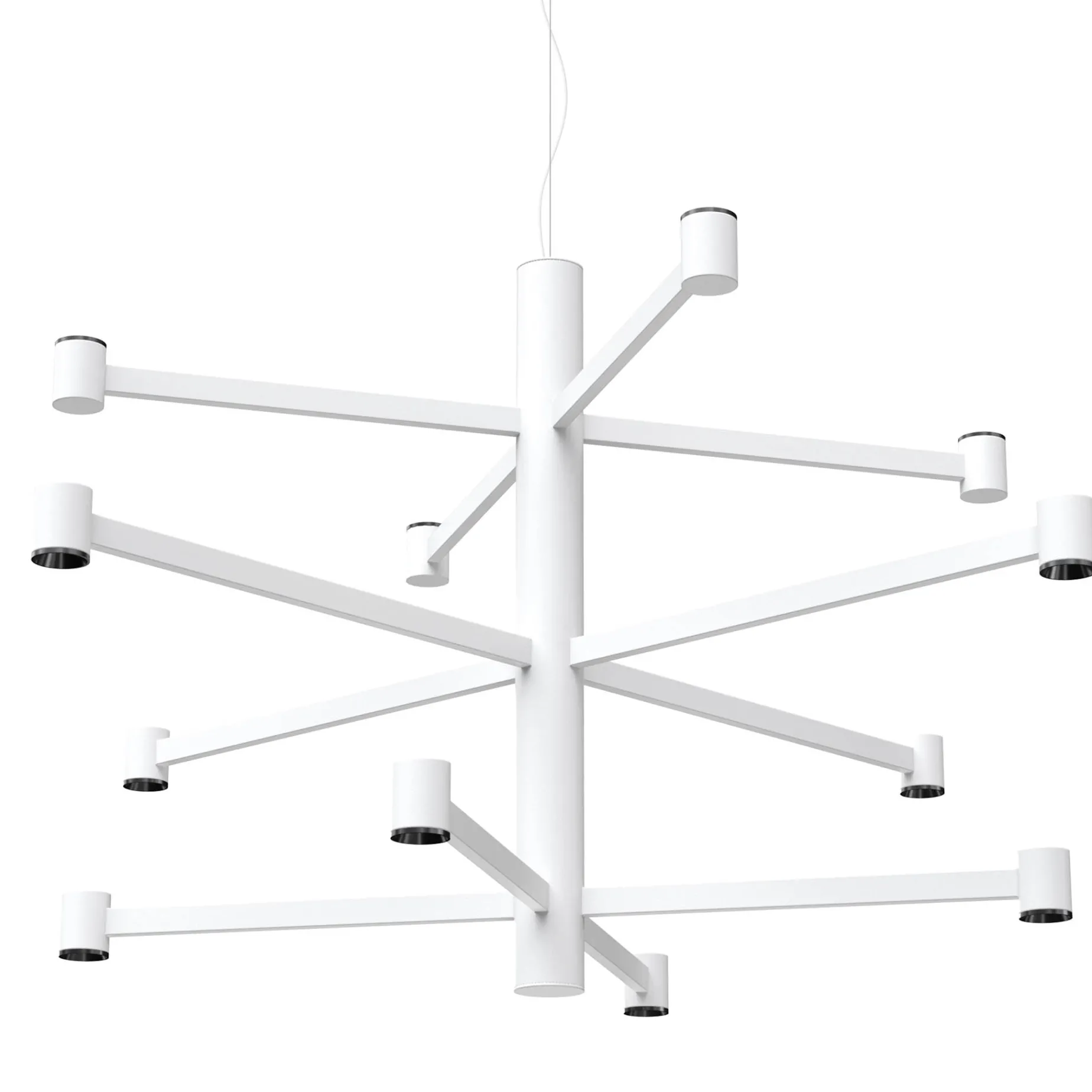 Art chandelier | black
