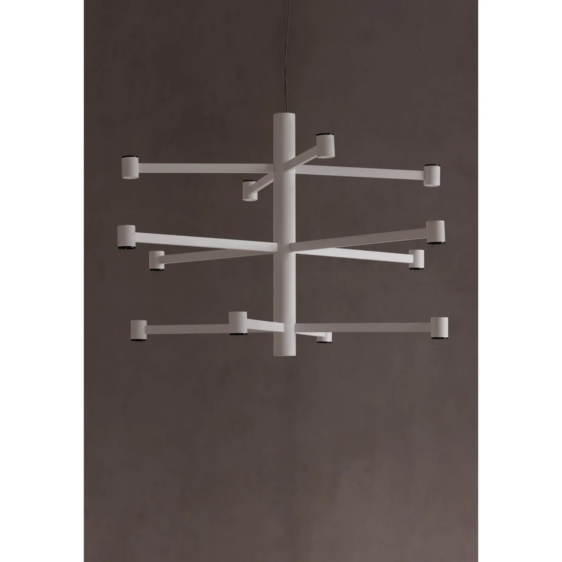 Art chandelier | black