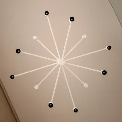 Art chandelier | black