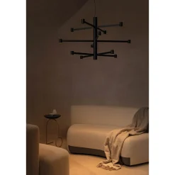 Art chandelier | black