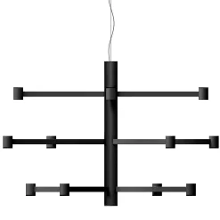 Art chandelier | white