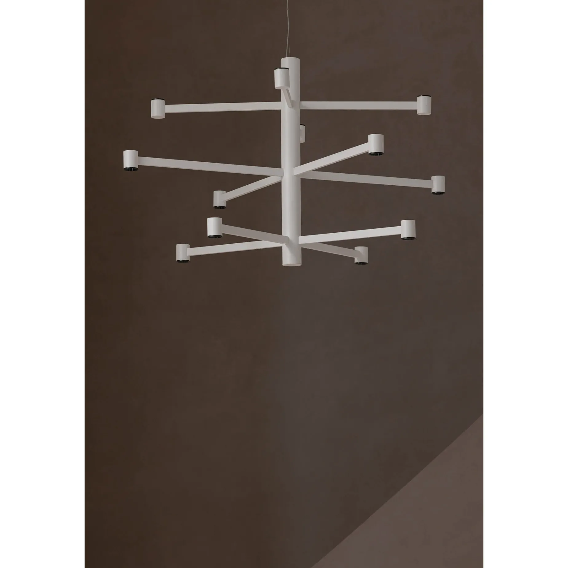 Art chandelier | white
