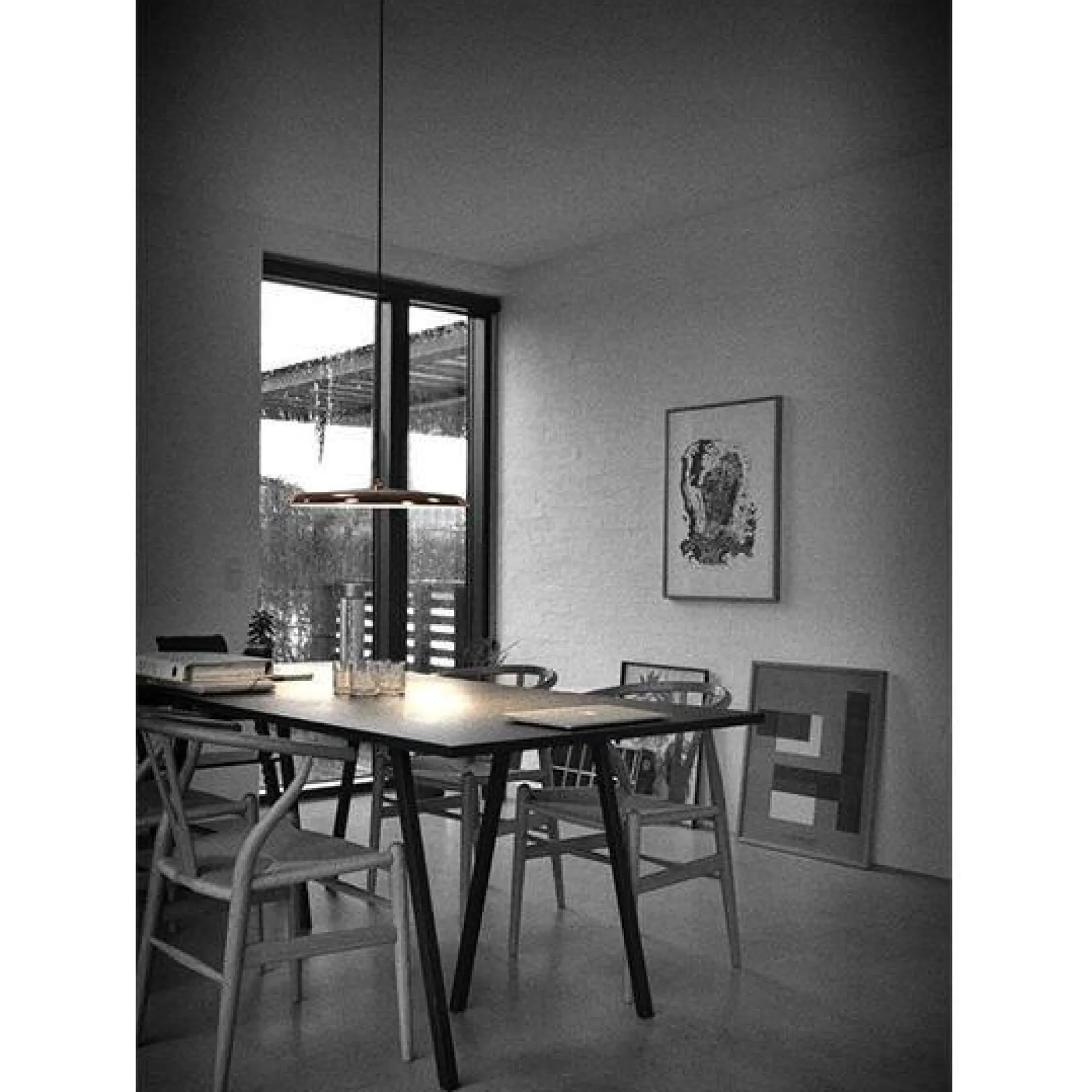 Artist pendant 40 | grey