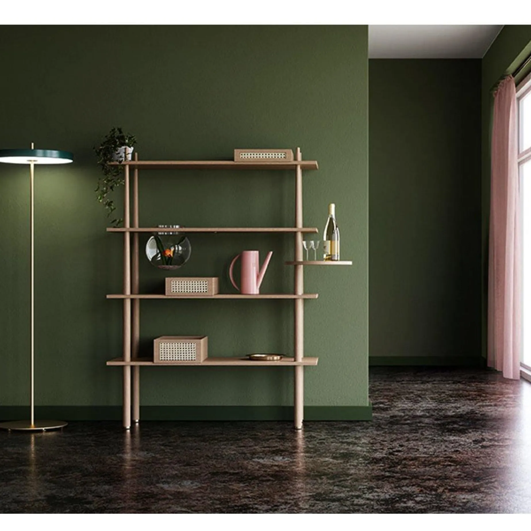Asteria floor | black