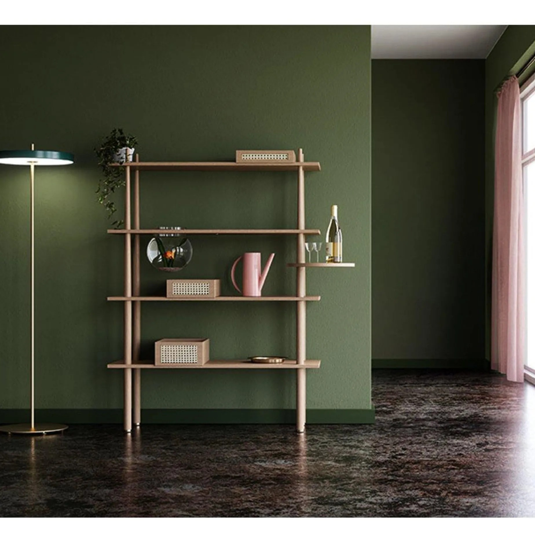 Asteria floor | ruby