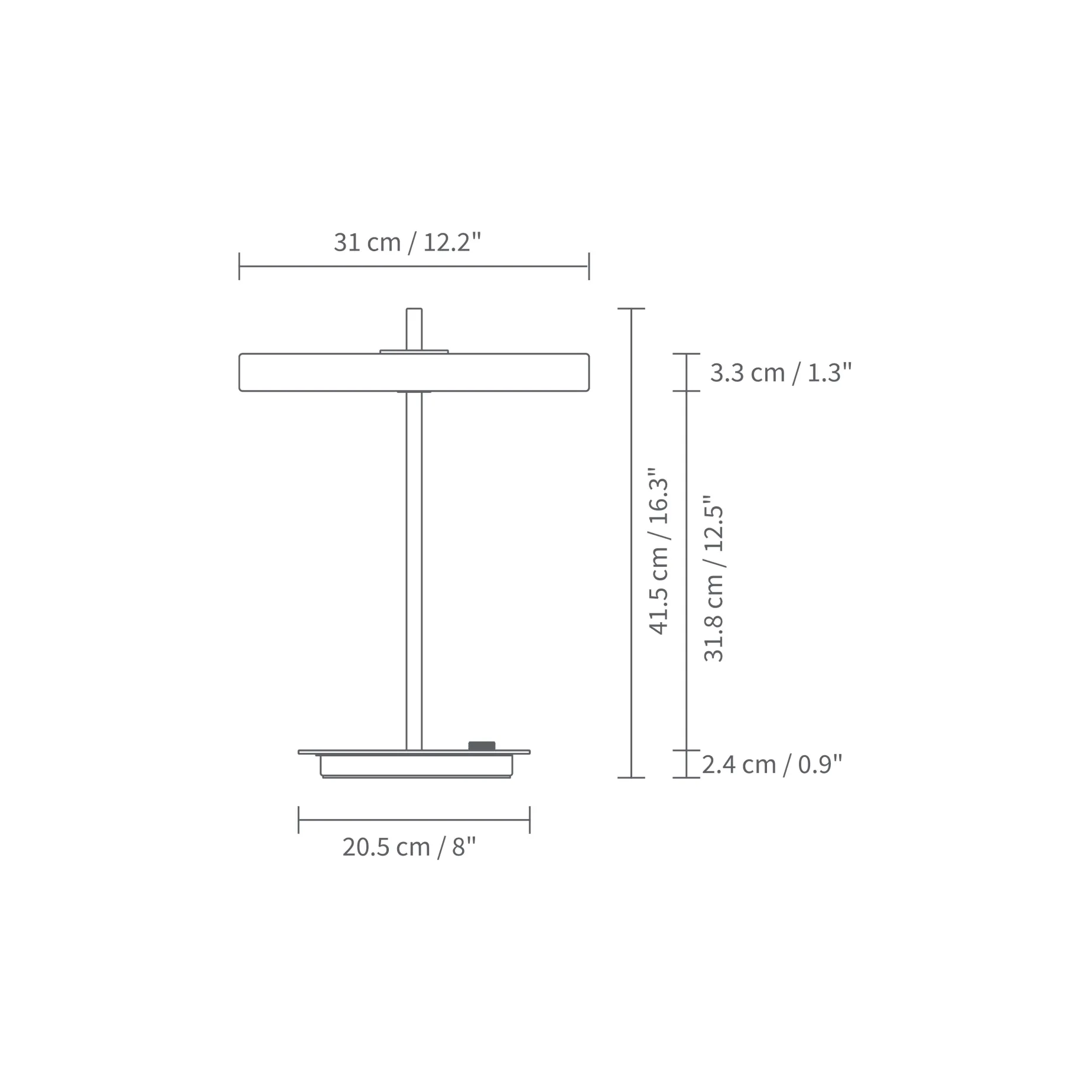 Asteria table | nuance rose