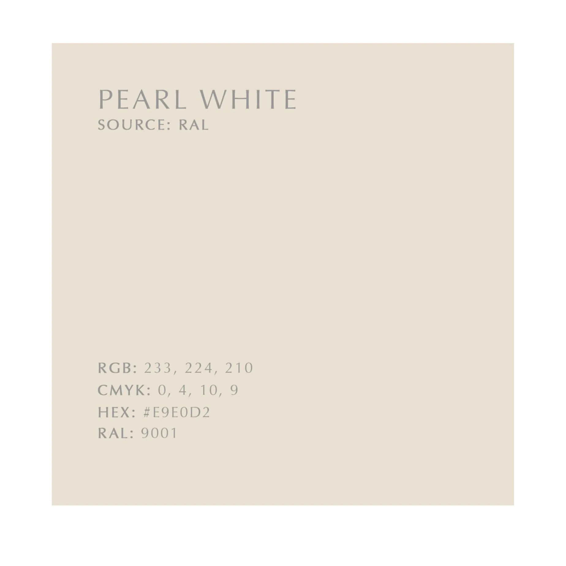 Asteria up | medium white pearl