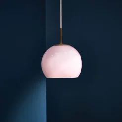 Ball 18 glass pendant | cappuccino