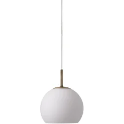 Ball 18 glass pendant | cappuccino