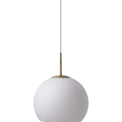 Ball 18 glass pendant | cappuccino